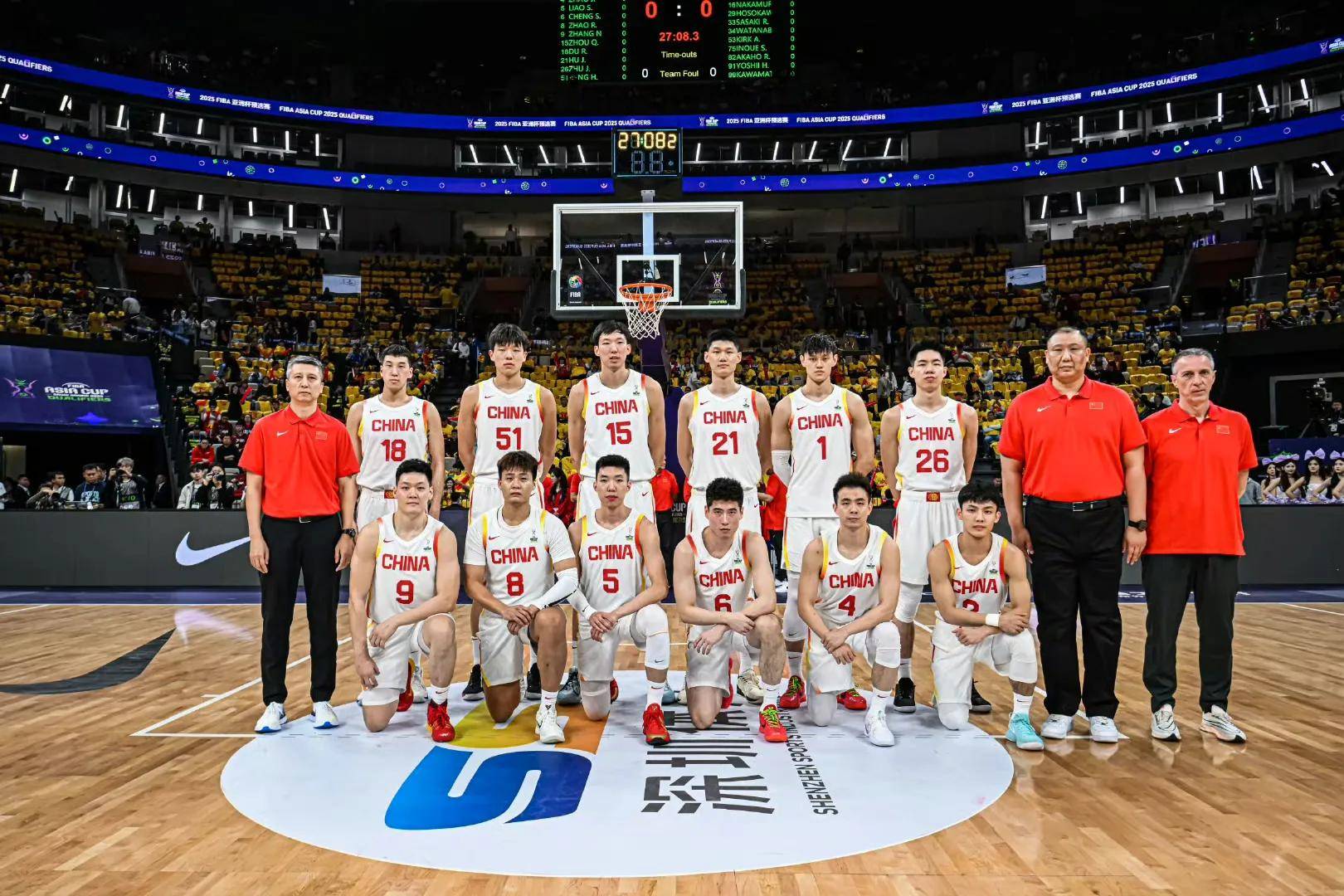 顶级篮球教练团队加盟新球队，备战全球赛事